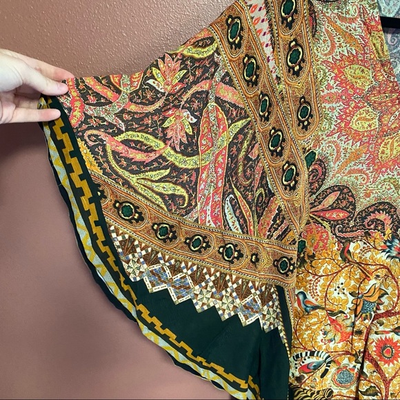 Blank London Tiger print Kaftan dress or coverup one size flutter sleeve - Picture 2 of 8